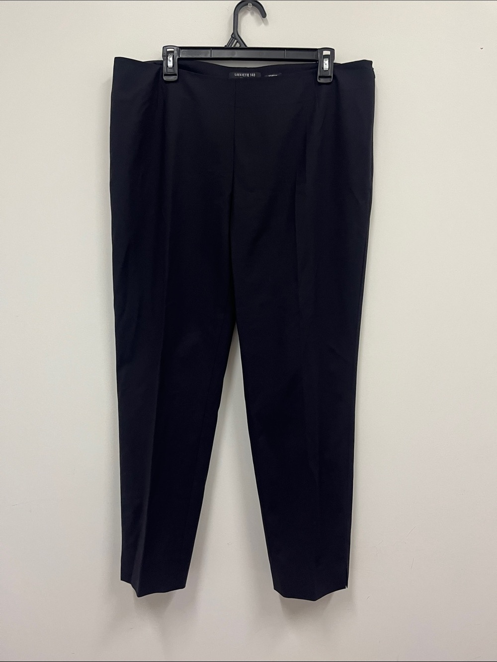 Lafayette 148 New York "Stanton"  Black Dress Trousers size 12